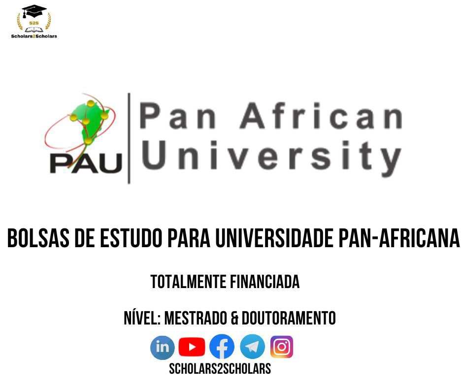 🎓 Bolsas de Estudo da Universidade Pan-Africana (PAU) – Ano Académico 2026/2027