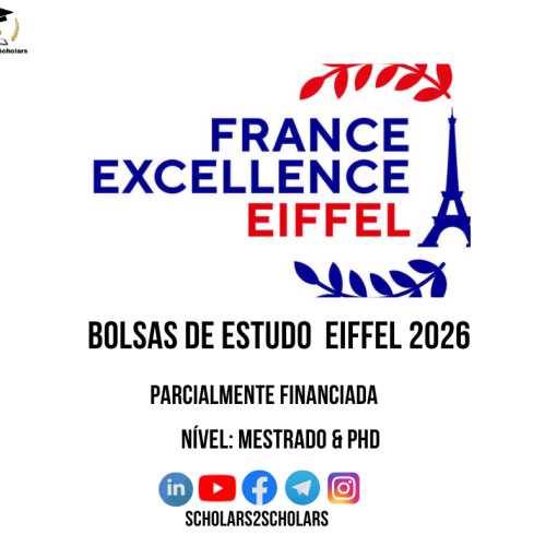 💫🎓 Bolsa Excellence Eiffel 2026 | França