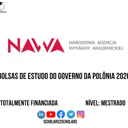 💫 🎓BOLSA DE ESTUDOS NAWA DO GOVERNO DA POLÔNIA 2026