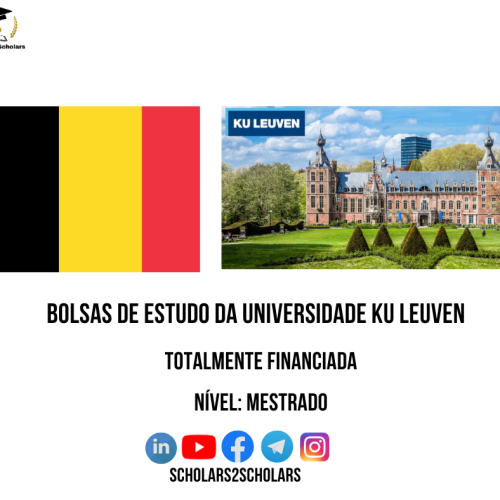 🎓💫 Bolsa Master Mind KU Leuven 2026–2027