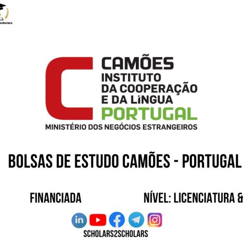 💫🎓 BOLSA DE ESTUDOS CAMÕES (PARA ANGOLA)