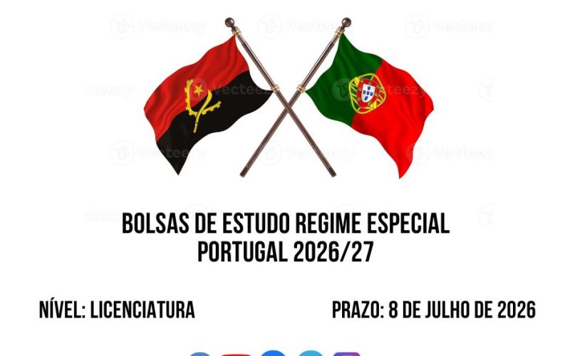 💫🎓 BOLSAS DE ESTUDO AO ABRIGO DO REGIME ESPECIAL DE ACESSO – PORTUGAL 2026/2027