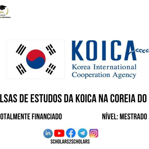 💫BOLSAS DE ESTUDOS DA KOICA 2026-1