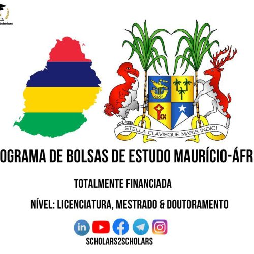 🎓Bolsas de Estudo do Governo das Ilhas Maurícias 2026/2027