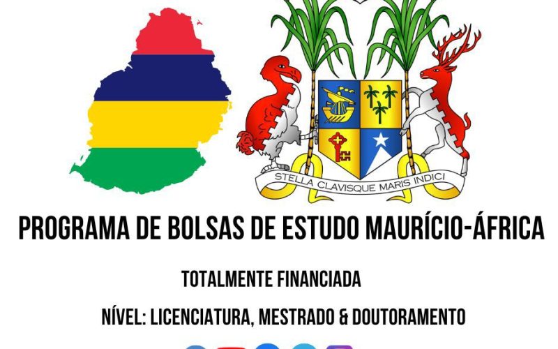 🎓Bolsas de Estudo do Governo das Ilhas Maurícias 2026/2027