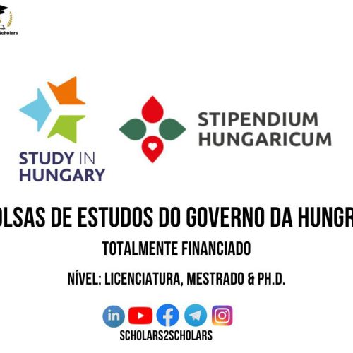 🎓 BOLSAS DE ESTUDOS DO GOVERNO DA HUNGRIA 2026/2027