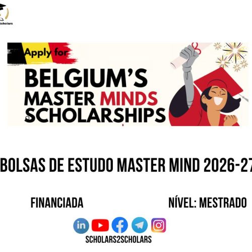 💫🎓 BOLSA MASTER MIND FLANDERS 2026–27