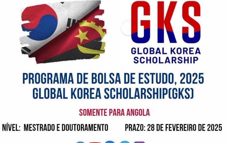 Programa de Bolsa de Estudo, 2025 Global Korea Scholarship(GKS)