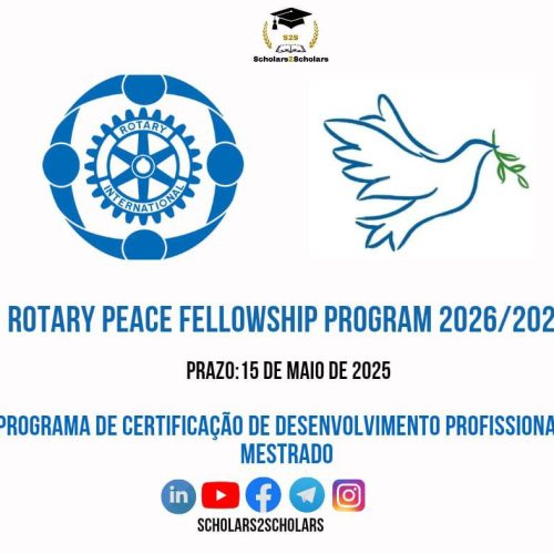 Rotary Peace Fellowship Program 2026/2027